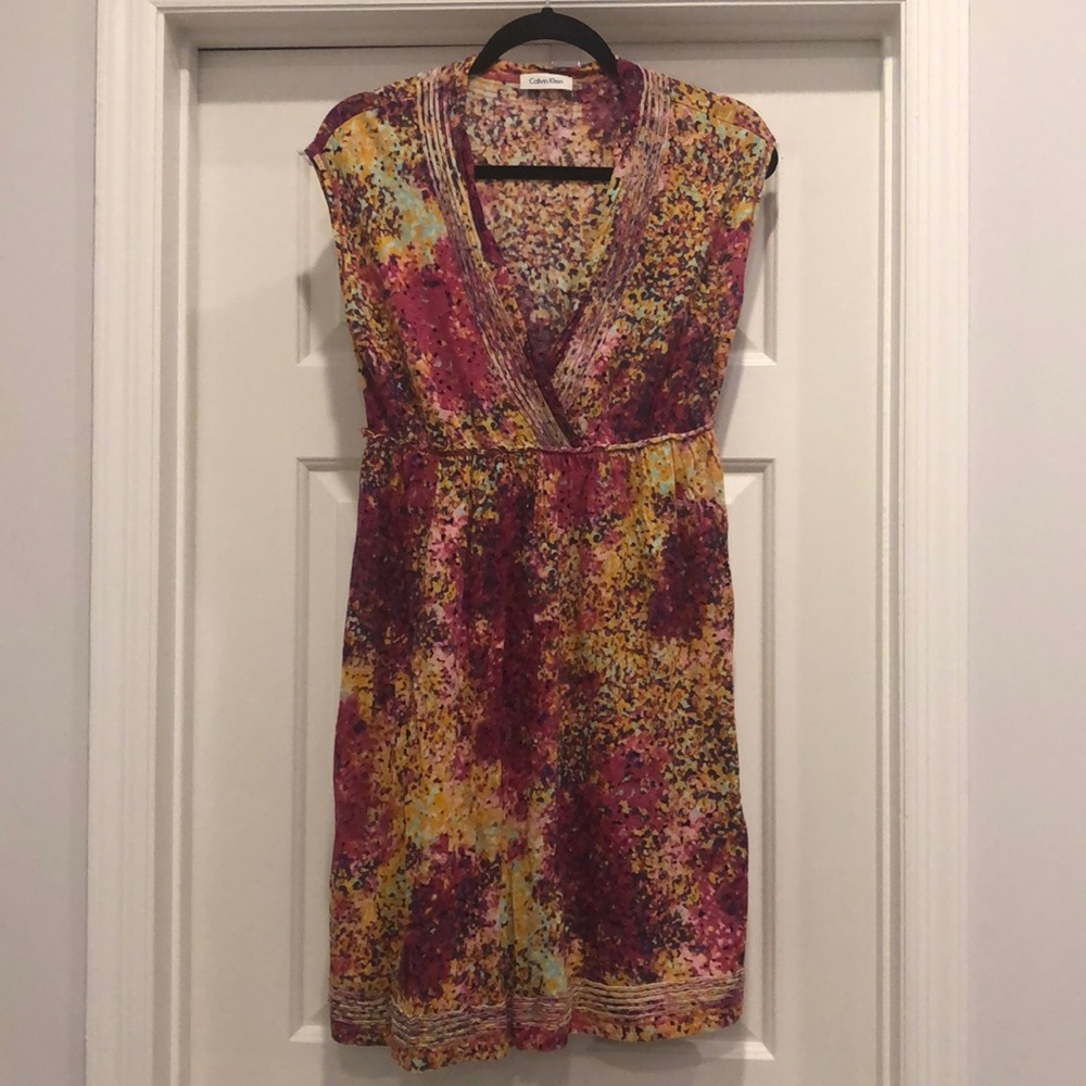 Calvin Klein floral dress - 10